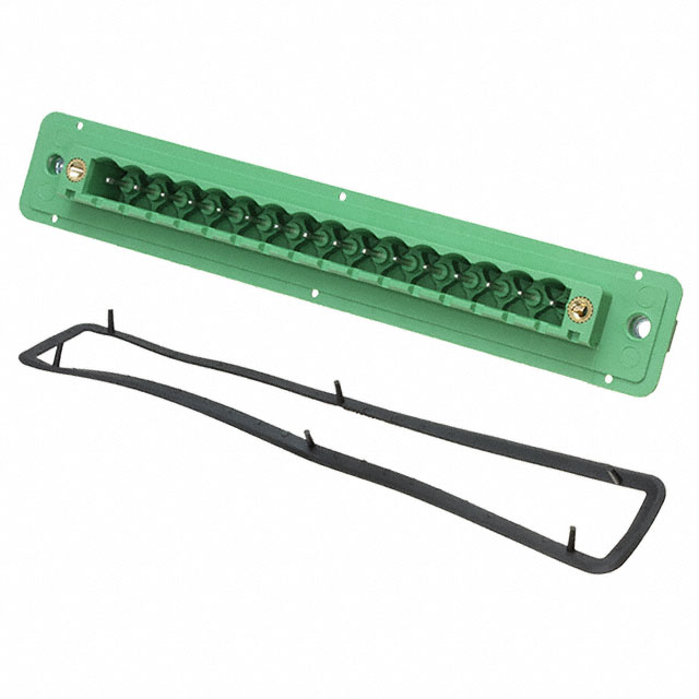 TERM BLK 16POS GREEN
