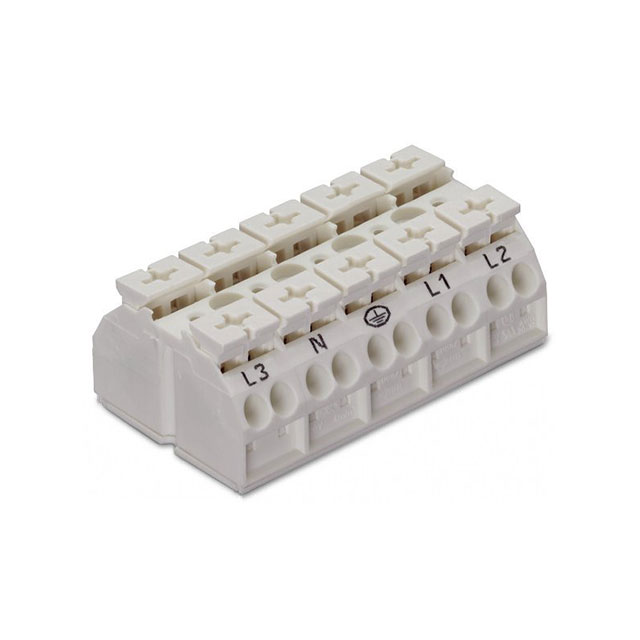 TERM BLK 5POS WHITE