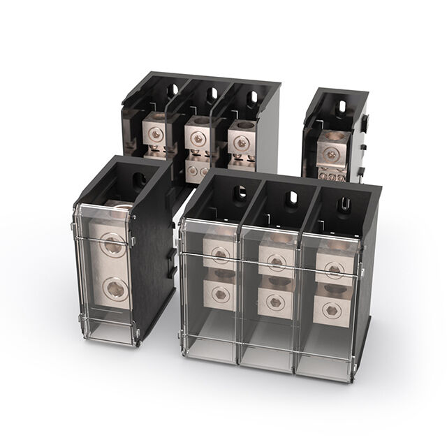 PWR DISTRIB BLK 4POS 115A SLOT