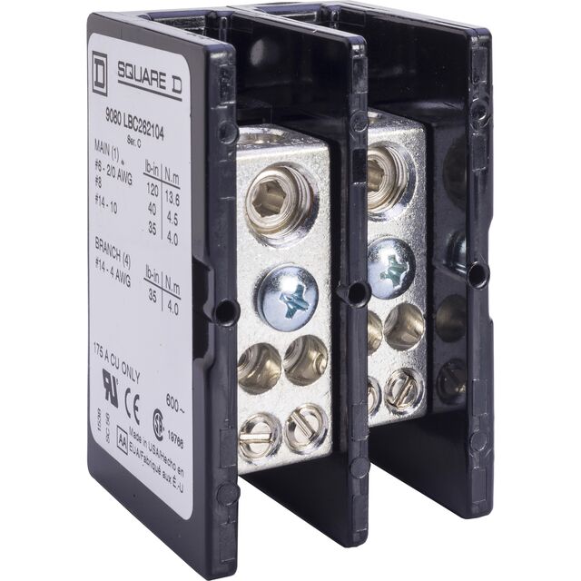 POWER DISTRIBUTION BLOCK 600V 17