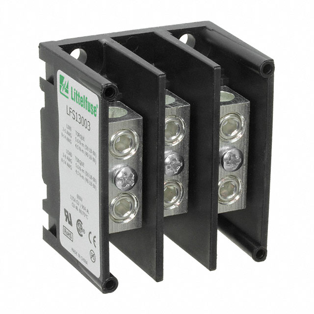 PWR SPLICE BLOCK 3POS 115A 600V
