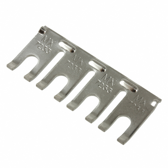 JUMPER BARRIER BLK 4POS SPADE