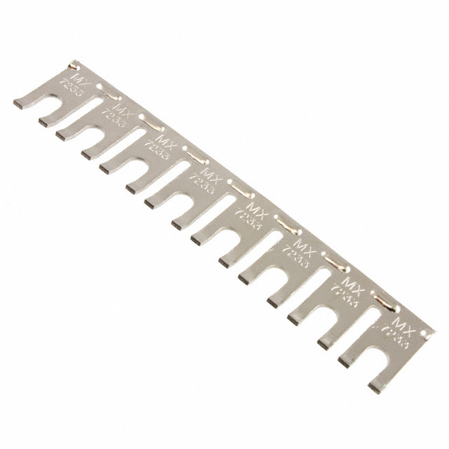 JUMPER BARRIER BLK 8POS SPADE