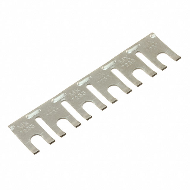 JUMPER BARRIER BLK 6POS SPADE