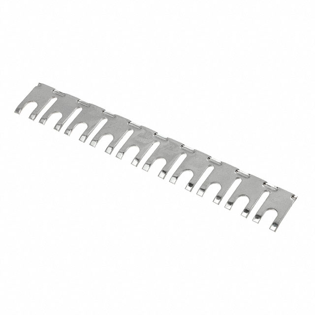 JUMPER BARRIER BLK 10POS SPADE