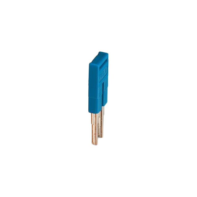 JUMPER TERM BLK 2POS FLAT PIN