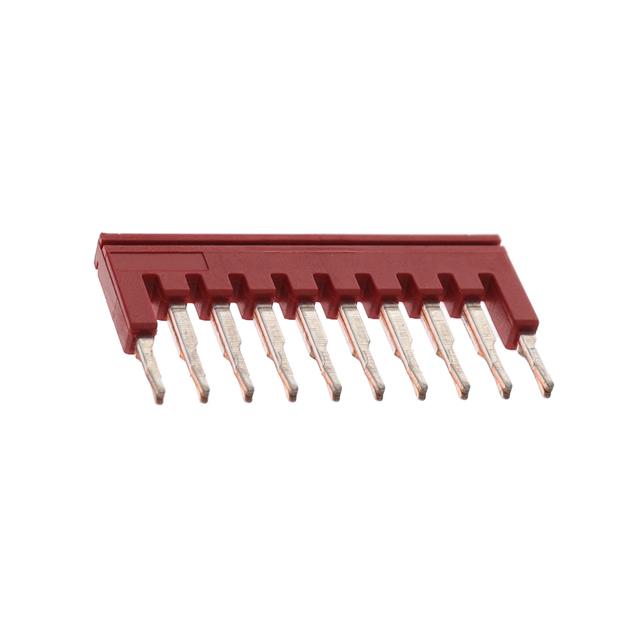 SHRT BAR 1.5MM 10 POLE RED