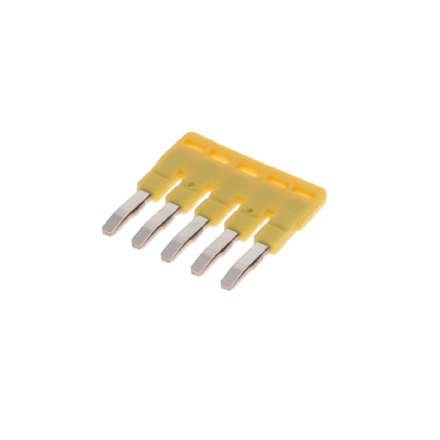 JUMPER TERM BLK 5POS FLAT PIN