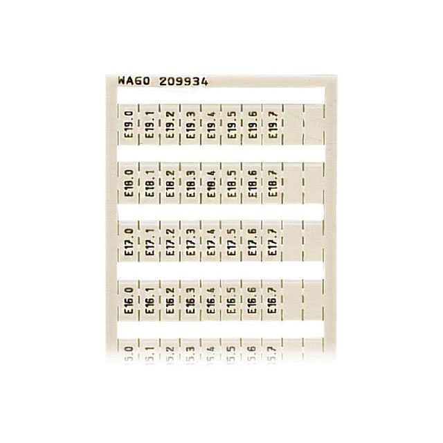 WSB MARKING CARD; AS CARD; MARKE