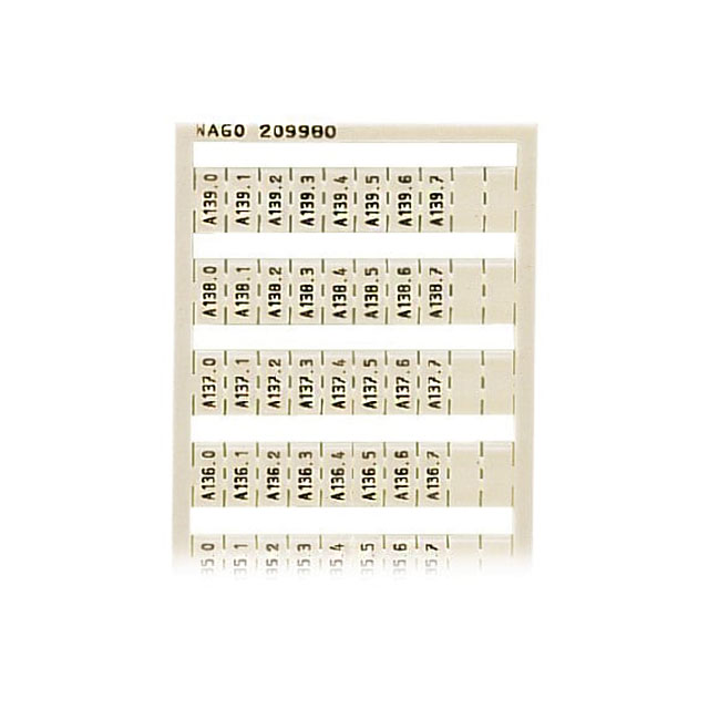 WSB MARKING CARD; AS CARD; MARKE