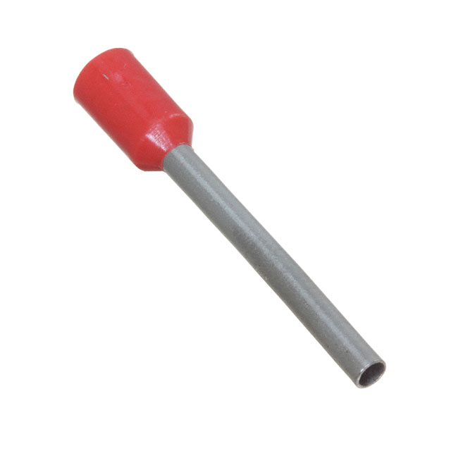 CONN FERRULE 16AWG BLACK
