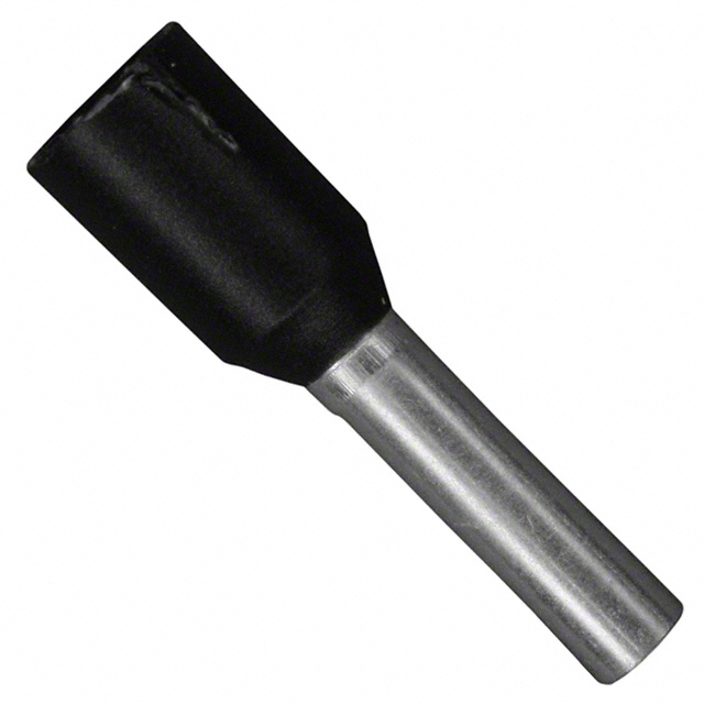 CONN FERRULE DIN 16AWG BLACK