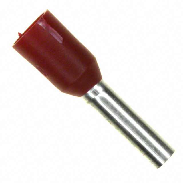 CONN FERRULE W TYPE 16AWG RED