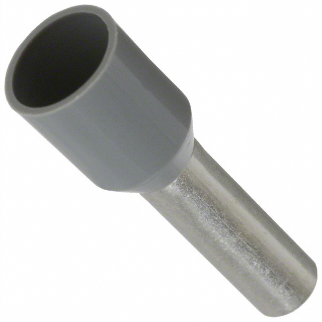 CONN FERRULE DIN 12AWG GRAY