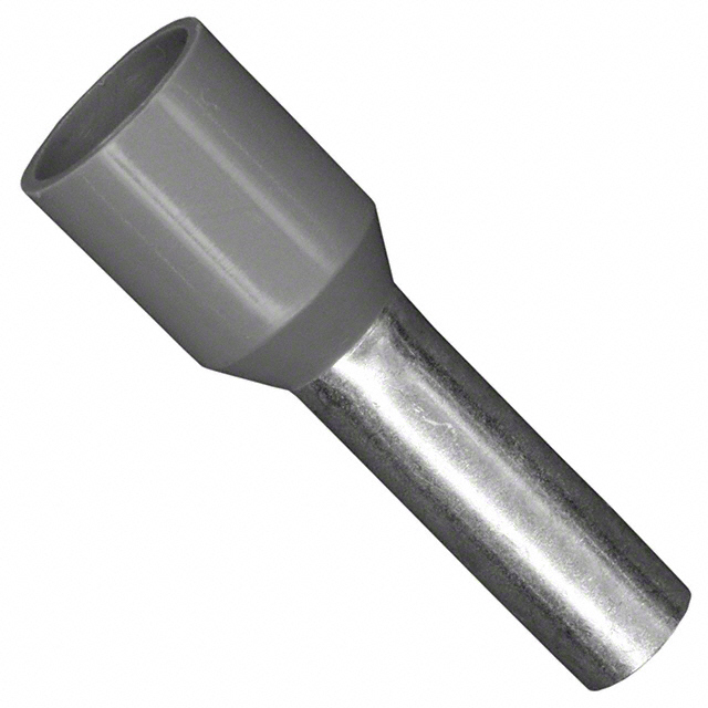 CONN FERRULE W TYPE 12AWG GRAY