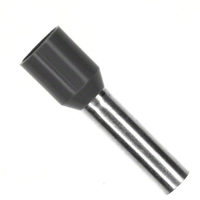 CONN FERRULE W TYPE 12AWG GRAY