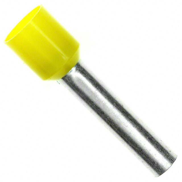 CONN FERRULE DIN 10AWG YELLOW