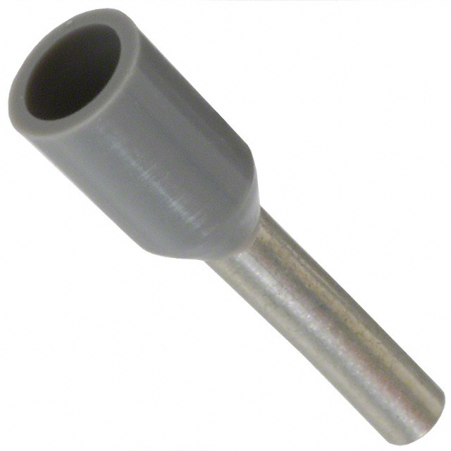 CONN FERRULE DIN 26-28AWG GRAY