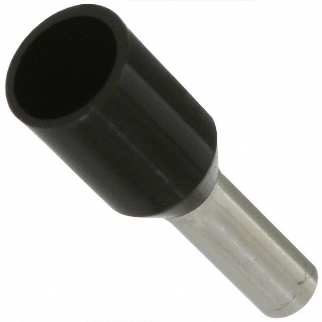 CONN FERRULE DIN 16AWG BLACK