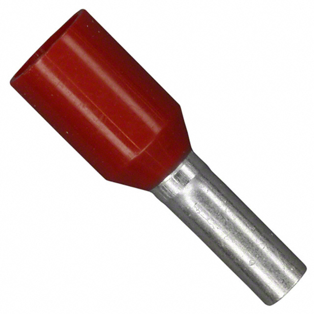 CONN FERRULE W TYPE 16AWG RED