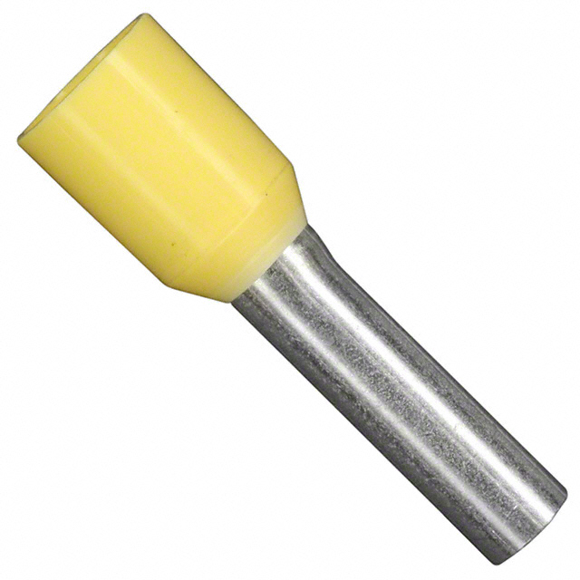 CONN FERRULE W TYPE 14AWG YELLOW
