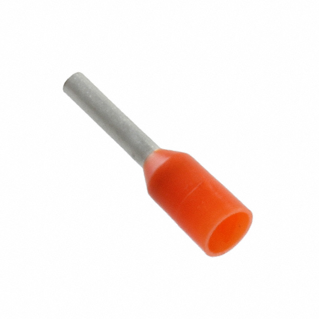 CONN FERRULE 20AWG ORANGE