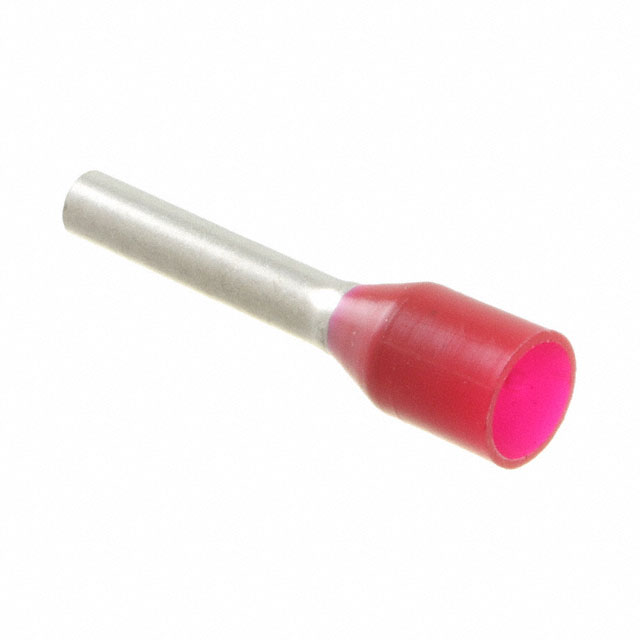 CONN FERRULE 16AWG RED