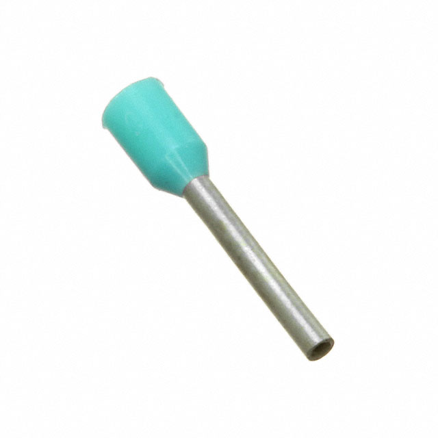 CONN FERRULE DIN 22AWG TURQUOISE