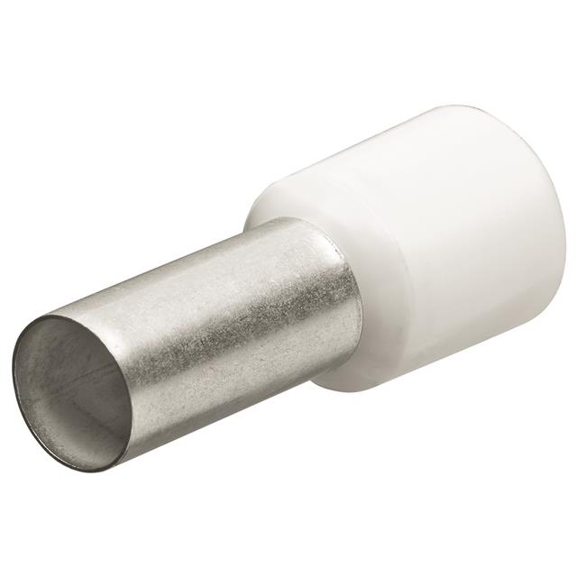CONN FERRULE DIN 20AWG WHT 200PC