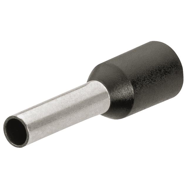 CONN FERRULE DIN 16AWG BLK 200PC