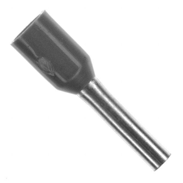 CONN FERRULE DIN 12AWG GRAY