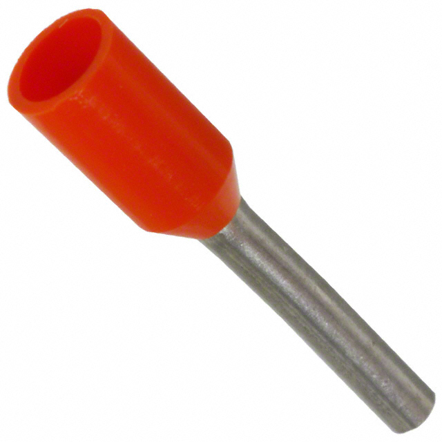 CONN FERRULE W TYPE 22AWG ORANGE