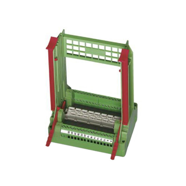 PLUG-IN CARD BLOCK 64POS GREEN