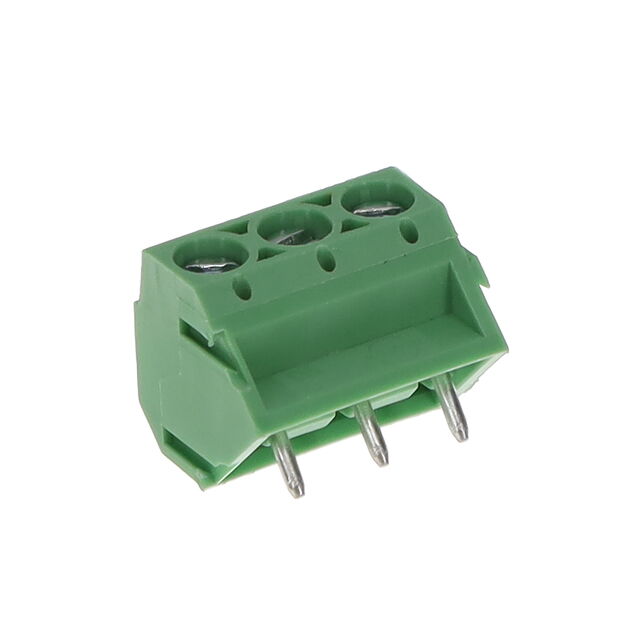 TERM BLOCK 3POS 45DEG 5MM PCB