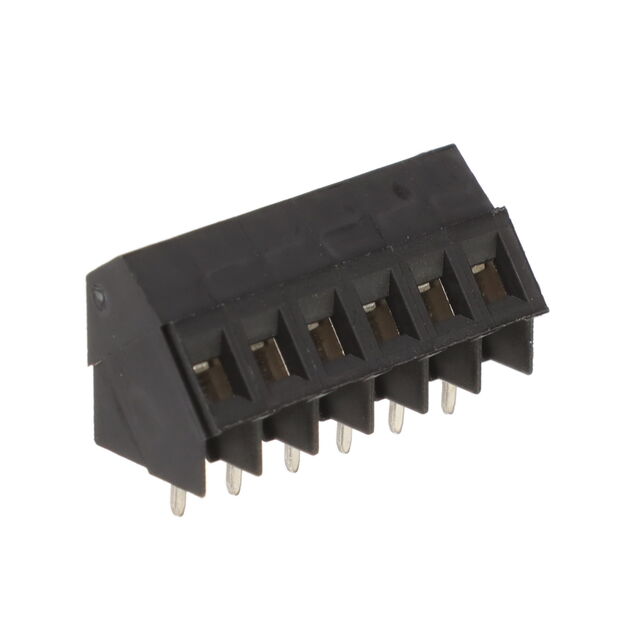 TERM BLOCK 6POS 35DEG 5.08MM PCB