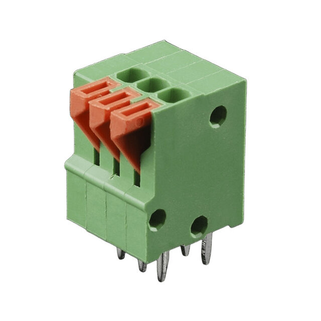 SPRING TERMINALS - PCB MOUNT (3-