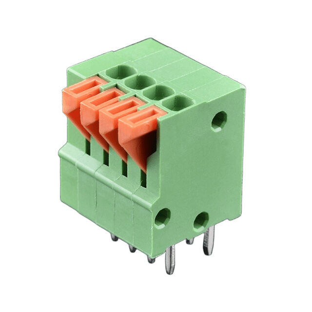 SPRING TERMINALS - PCB MOUNT (4-