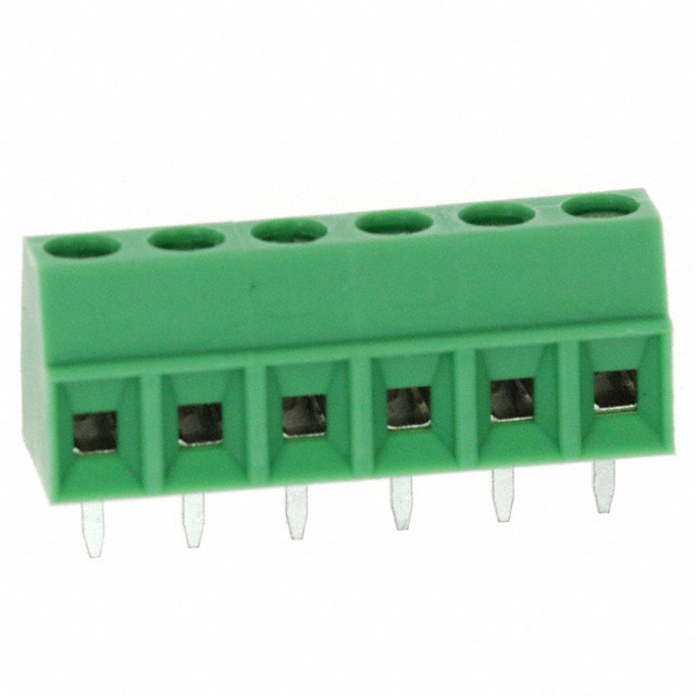 TERM BLK 6P SIDE ENT 3.81MM PCB