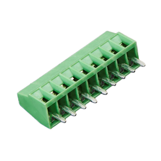 TERM BLK 9P SIDE ENT 2.54MM PCB