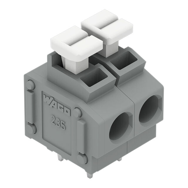 PCB TERMINAL BLOCK, PUSH-BUTTON