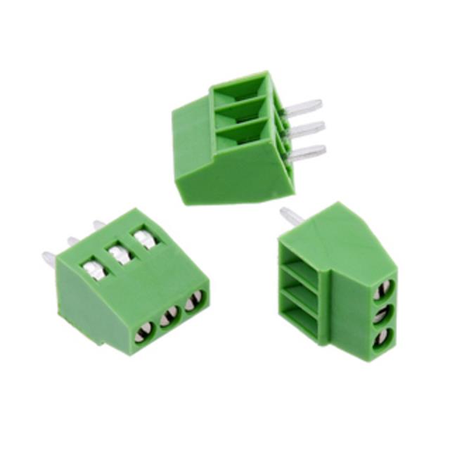 TERM BLK 3P 0.1" SIDE ENT 3-PACK