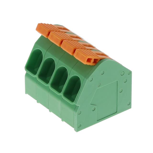 TERM BLOCK 4POS 30DEG 7.5MM PCB