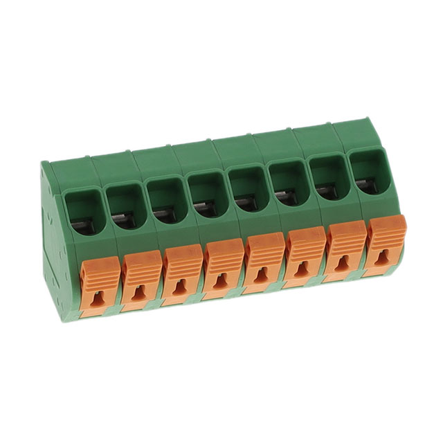 TERM BLOCK 8POS 30DEG 7.5MM PCB