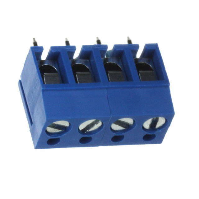 TERM BLK 4P SIDE ENT 5.08MM PCB