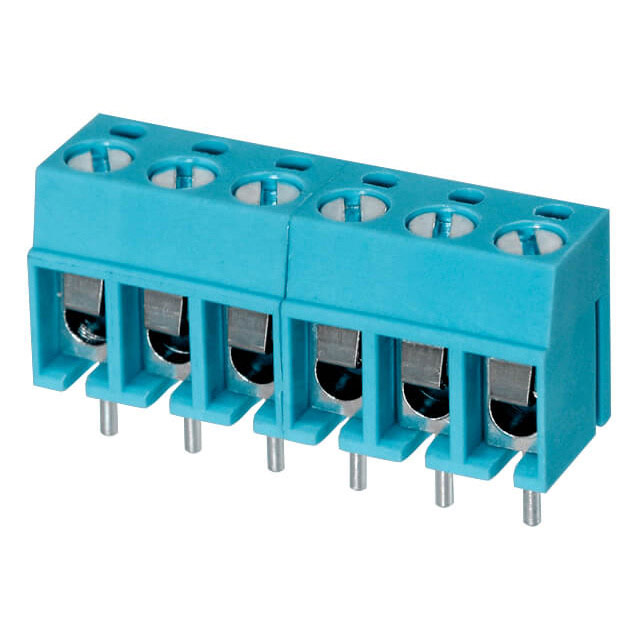 TERMINAL BLOCK, SCREW TYPE, 5.00