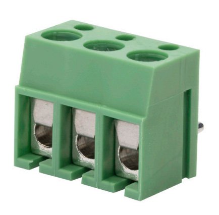 2 POLES, SCREW TYPE, VERTICAL, 5