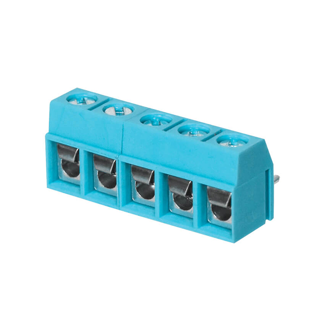 TERMINAL BLOCK, SCREW TYPE, 5.00