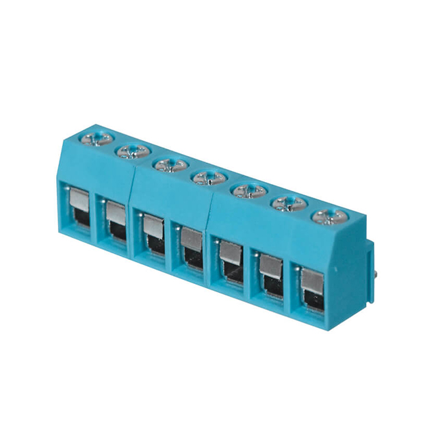 TERMINAL BLOCK, SCREW TYPE, 5.00