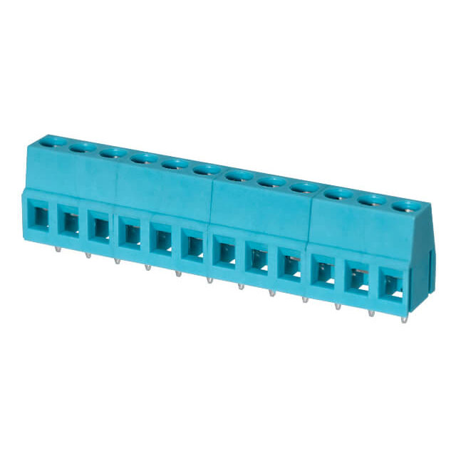 TERMINAL BLOCK, SCREW TYPE, 5.08