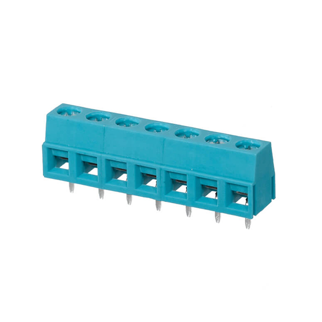 TERMINAL BLOCK, SCREW TYPE, 5.08